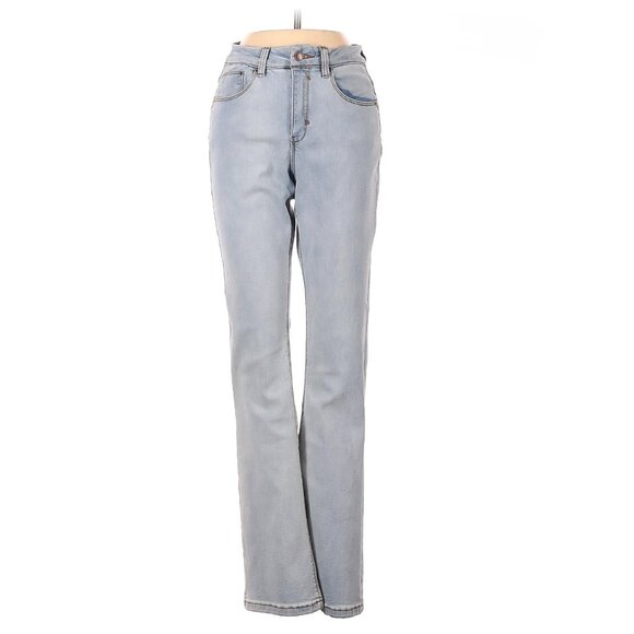 a loves a Light Wash Boot Cut High Rise Jeans Women 27 - Picture 1 of 11